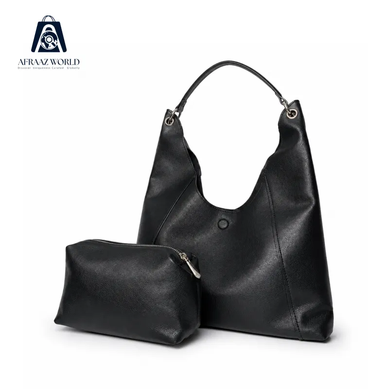 Chic Tote Bag with matching pouch