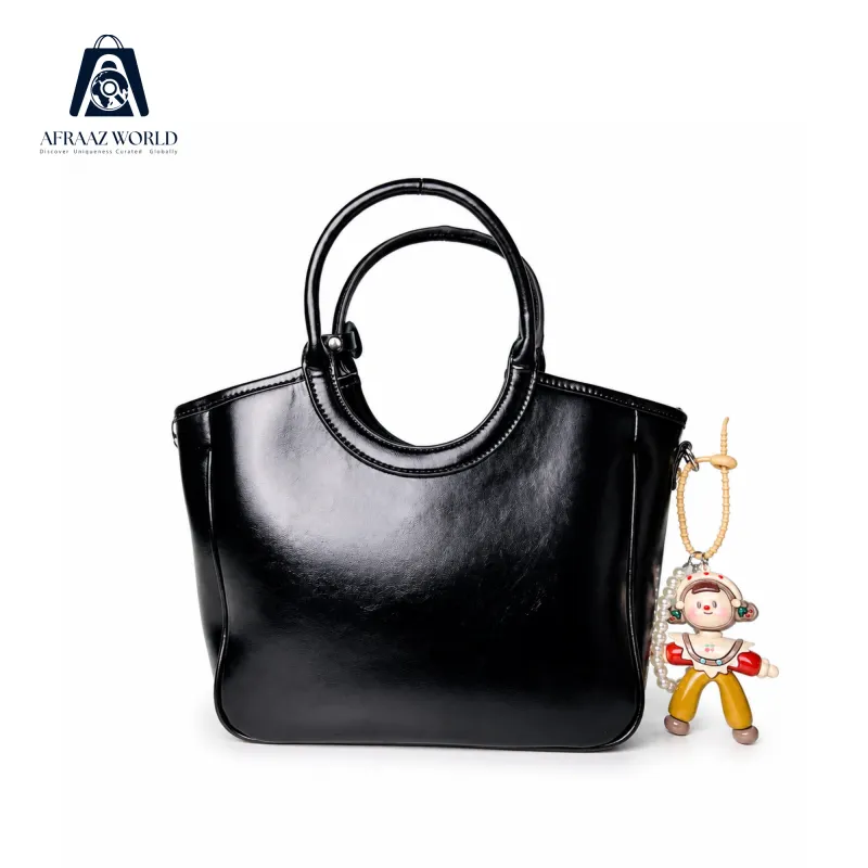 Luna Ring Handle Luxe Bag